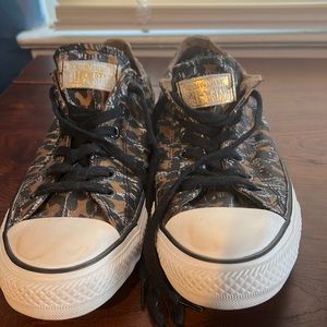Cheetah Converse *NEVER WORN*